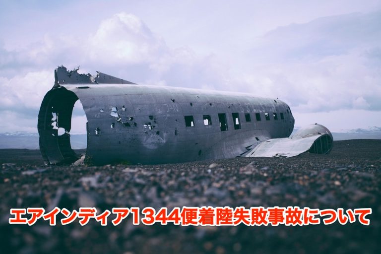【航空会社社員が教える‼︎】エアインディア1344便着陸失敗事故について